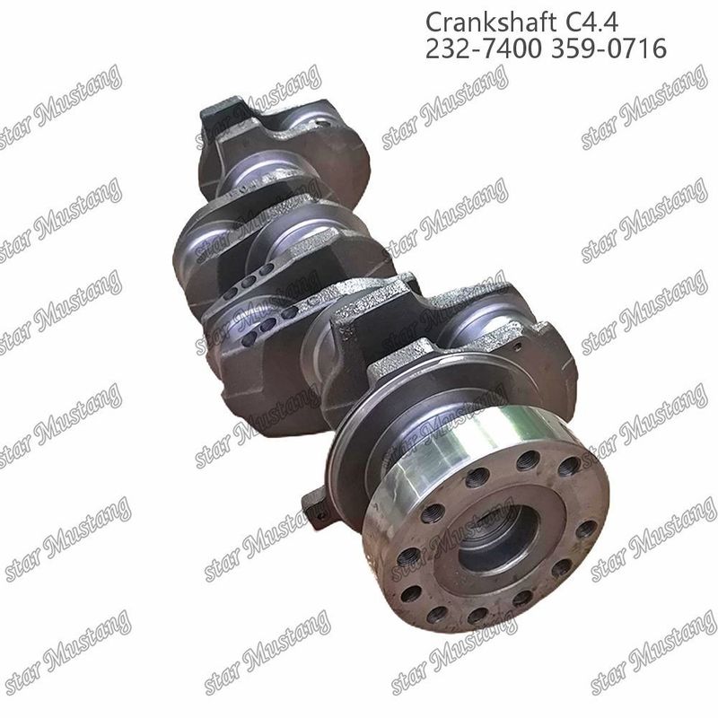 Albero motore C4.4 in acciaio forgiato EFI 63 mm con spina 232-7400 359-071 per Caterpillar Diesel Engine Repair Parts