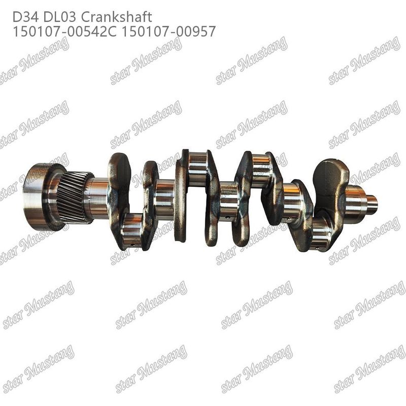 D34 DL03 Albero motore 150107-00542C 150107-00957 Per DOOSAN DAEWOO Ricambi motore