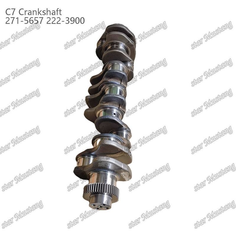 Crankshaft C7 271-5657 222-3900 Acciaio forgiato per Caterpillar Parti di riparazione di motori diesel
