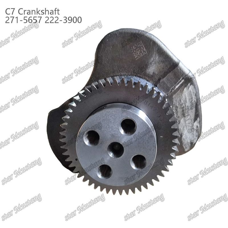 Crankshaft C7 271-5657 222-3900 Acciaio forgiato per Caterpillar Parti di riparazione di motori diesel