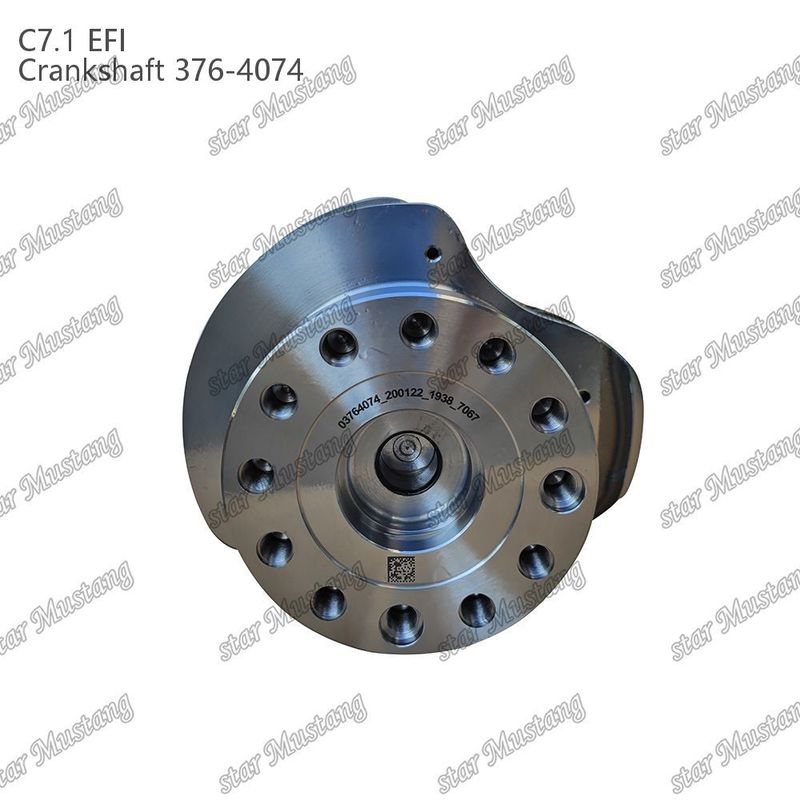 Crankshaft C7.1 Acciaio forgiato 376-4074 Iniezione elettrica per Caterpillar Diesel