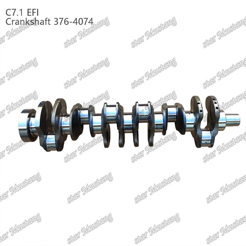 Crankshaft C7.1 Acciaio forgiato 376-4074 Iniezione elettrica per Caterpillar Diesel