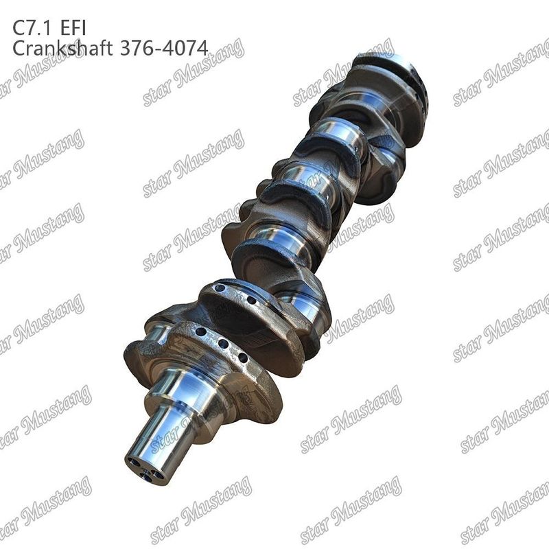 Crankshaft C7.1 Acciaio forgiato 376-4074 Iniezione elettrica per Caterpillar Diesel