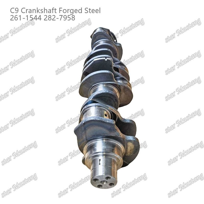 Crankshaft C9 Acciaio forgiato 261-1544 282-7958 Per Caterpillar Parti di riparazione di motori diesel
