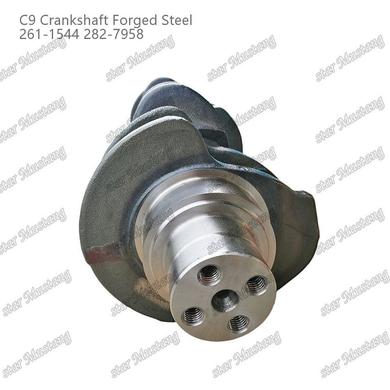 Crankshaft C9 Acciaio forgiato 261-1544 282-7958 Per Caterpillar Parti di riparazione di motori diesel