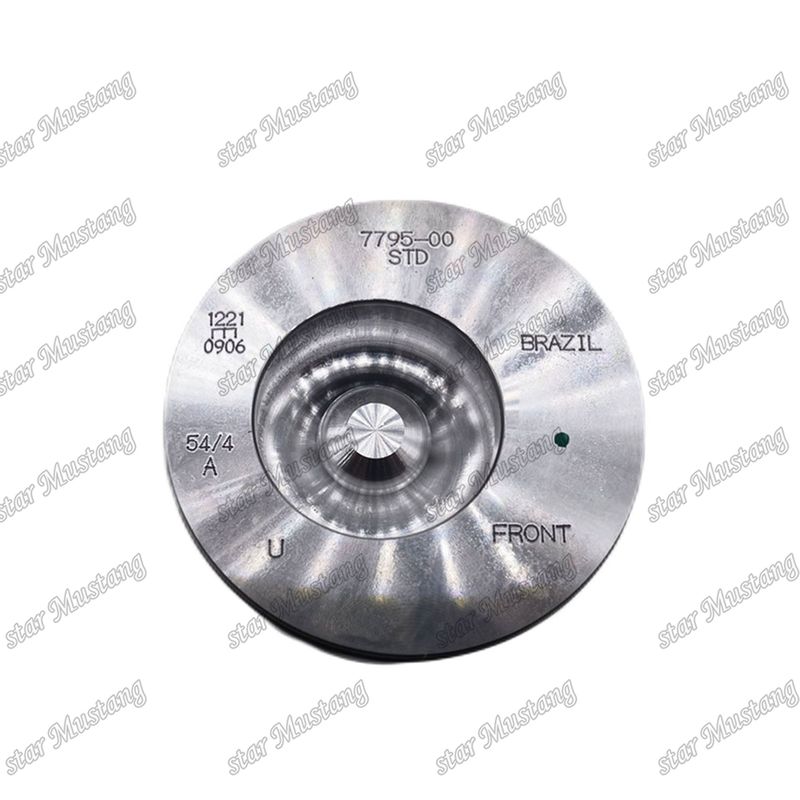 Piston 4BT 4D102 6BT 6BT5.9 6D102 50mm Camera di combustione 3957795 3807795 Per parti di riparazione di motori diesel Cummins