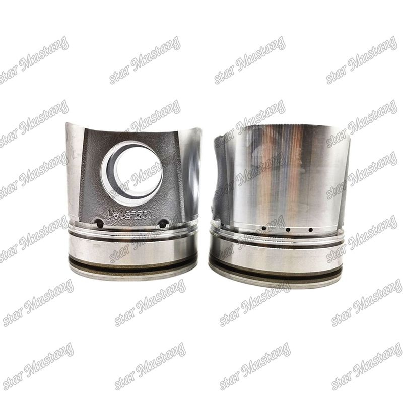 Piston 4BT 4D102 6BT 6BT5.9 6D102 50mm Camera di combustione 3957795 3807795 Per parti di riparazione di motori diesel Cummins
