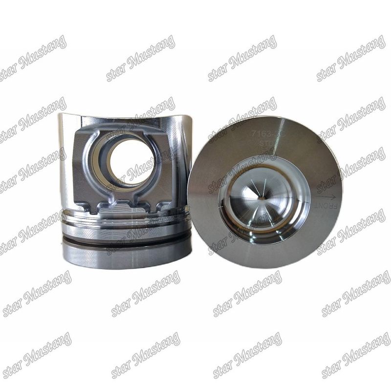 Piston 4BT3.9 6BT5.9 59mm Camera di combustione 3907163 Per parti di riparazione di motori diesel Cummins