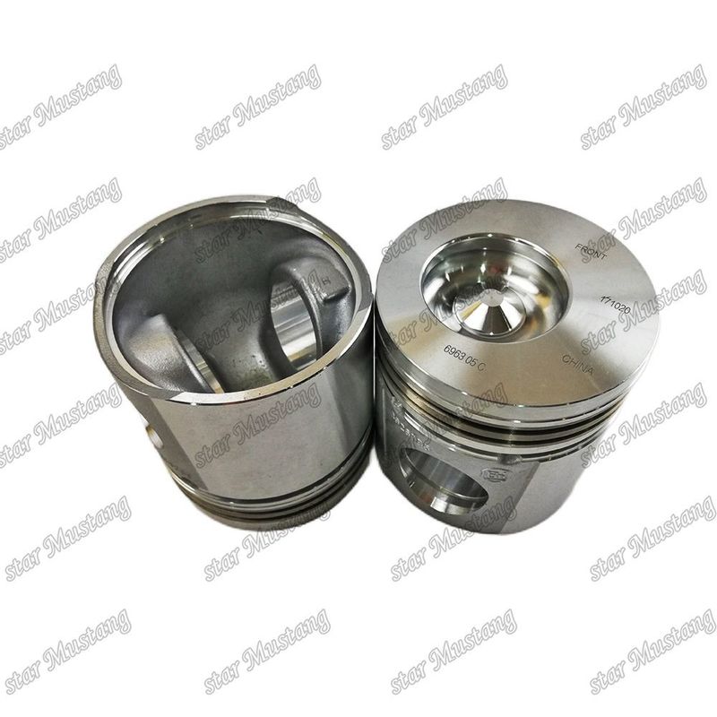 Piston 6CT 6D114 3926963 Camera di combustione da 58 mm Per parti di riparazione di motori diesel Cummins