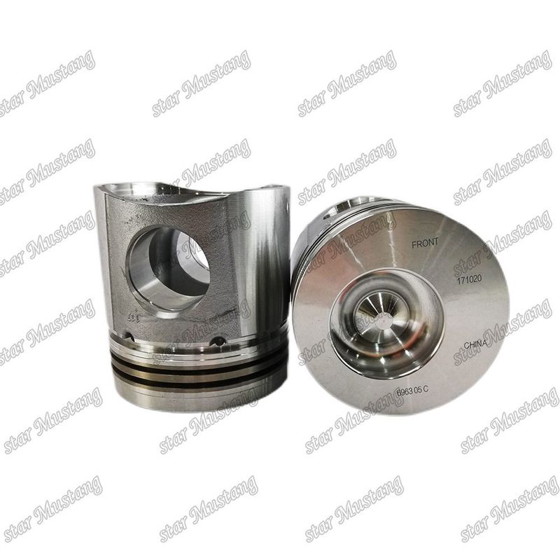 Piston 6CT 6D114 3926963 Camera di combustione da 58 mm Per parti di riparazione di motori diesel Cummins