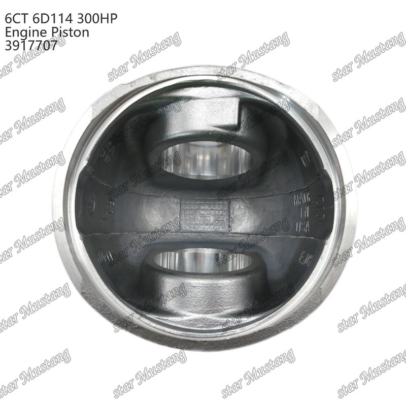 Piston 6CT 6D114 300HP 3917707 55mm Camera di combustione per parti di riparazione di motori diesel Cummins