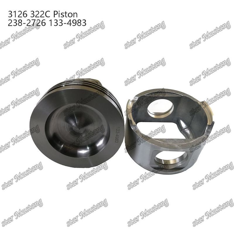 Piston con pin 3126 322C Camera dimensione 74mm 238-2726 133-4983