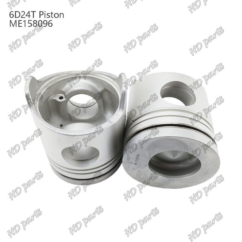 Pistola 6D24T Camera di combustione 69mm 3.3 doppia inclinazione x3x4mm ME158096 Per ricambi di motori Mitsubishi