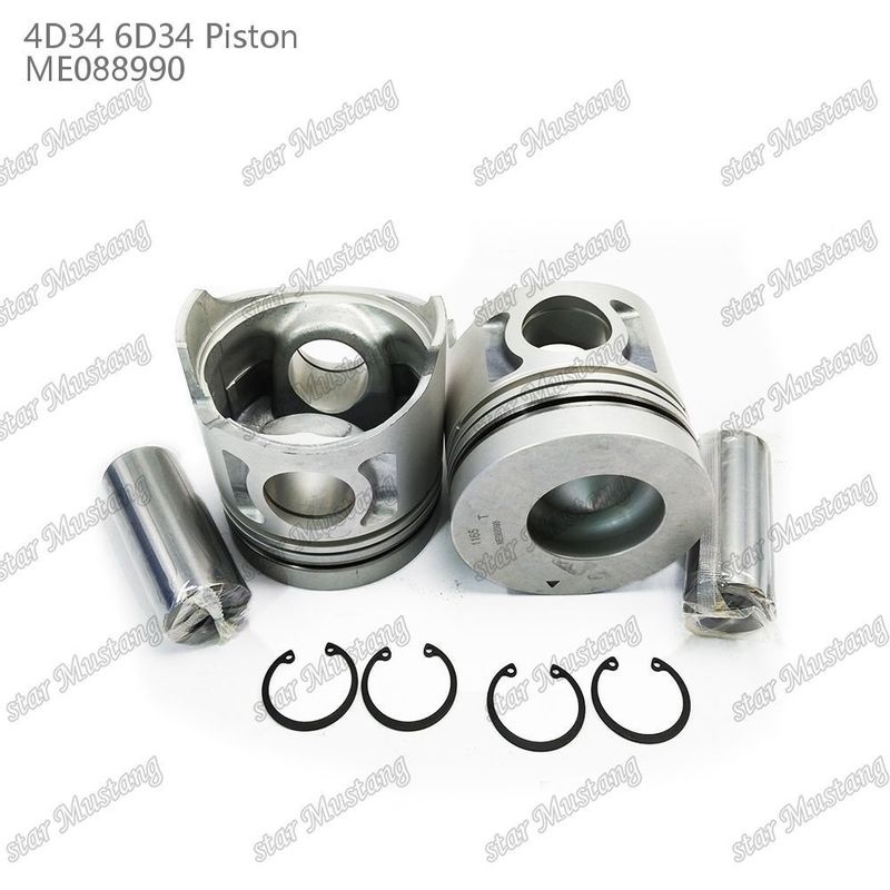 4D34 Motore Piston Pin Hole 36mm Con Alfin Senza Olio Galleria ME088990 Per Ricambi Motore Mitsubishi