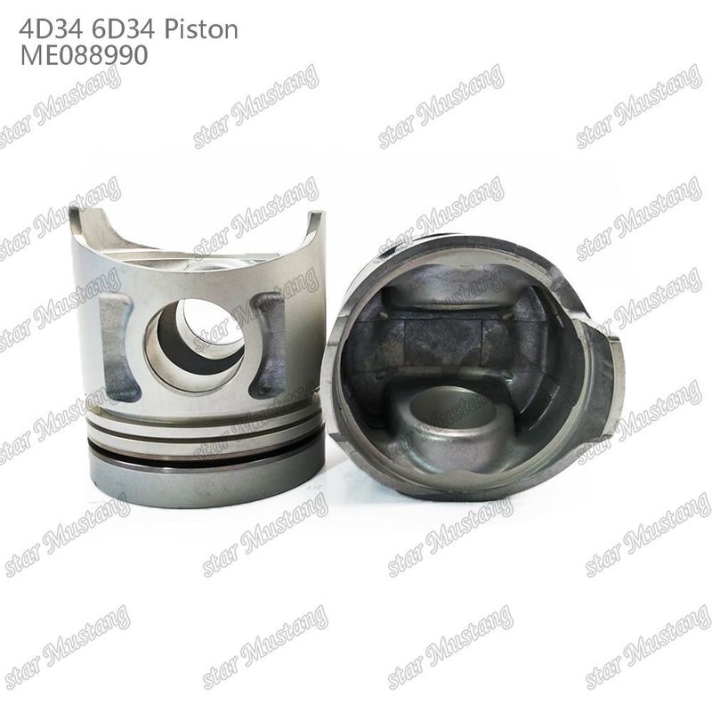 6D34 Motore Piston Pin Hole 36mm Con Alfin Senza Olio Galleria ME088990 Per Ricambi Motore Mitsubishi
