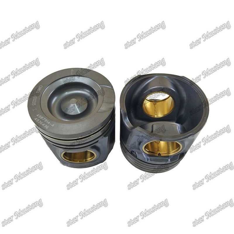 Piston 8.9L 6LTAA ISB6.7 ISB6.7L 4987914 4936496 Per parti di riparazione di motori diesel Cummins