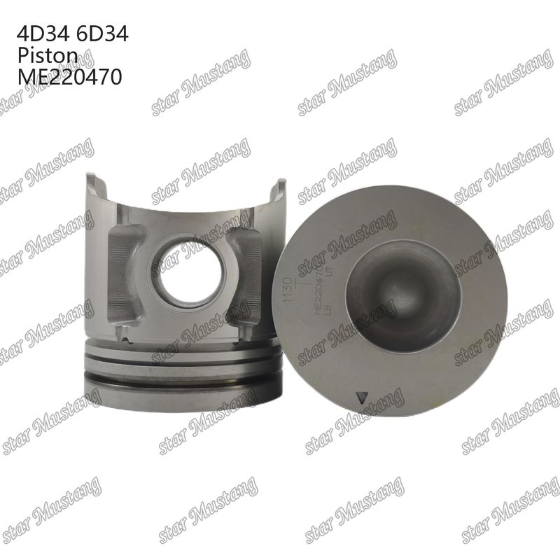 4D34 Motore Piston Pin Hole 36mm Con Alfin Con Oil Gallery ME220470 Per ricambi motore Mitsubishi