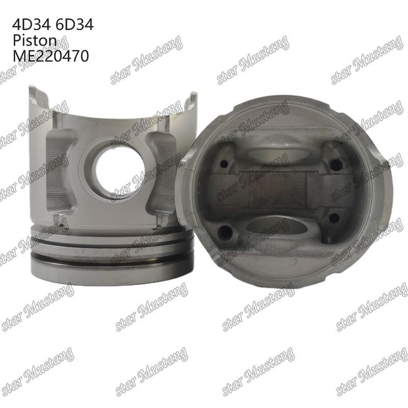 4D34 Motore Piston Pin Hole 36mm Con Alfin Con Oil Gallery ME220470 Per ricambi motore Mitsubishi