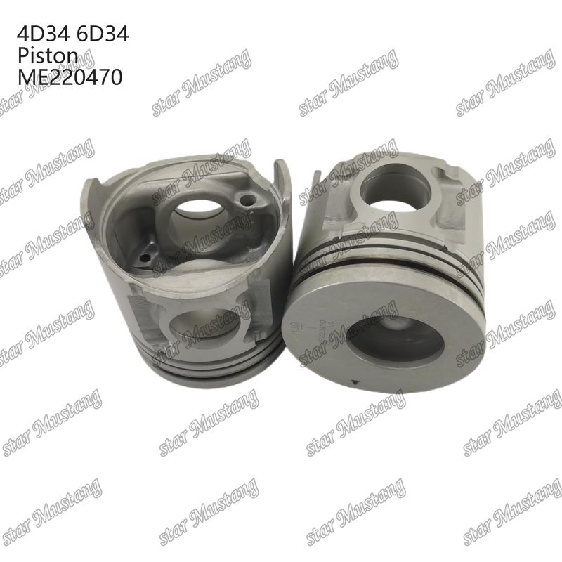 6D34 Motore Piston Pin Hole 36mm Con Alfin Con Oil Gallery ME220470 Per Ricambi Motore Mitsubishi