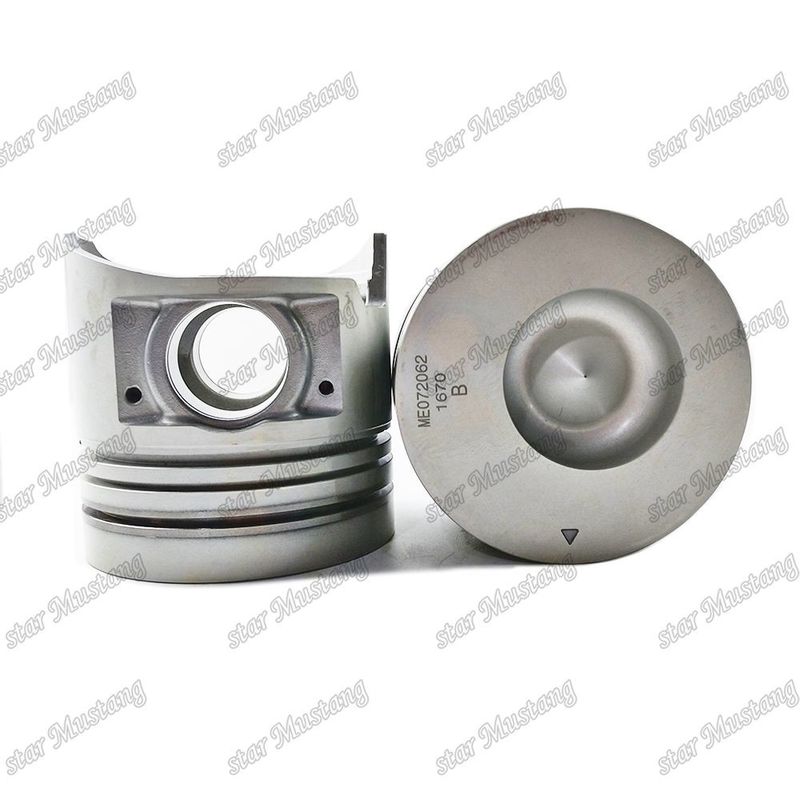 6D16 Motor Piston Chamber Dimensione 59mm 3×2.5×4mm Pin Hole 38mm ME072062 ME072064 Per ricambi motore Mitsubishi