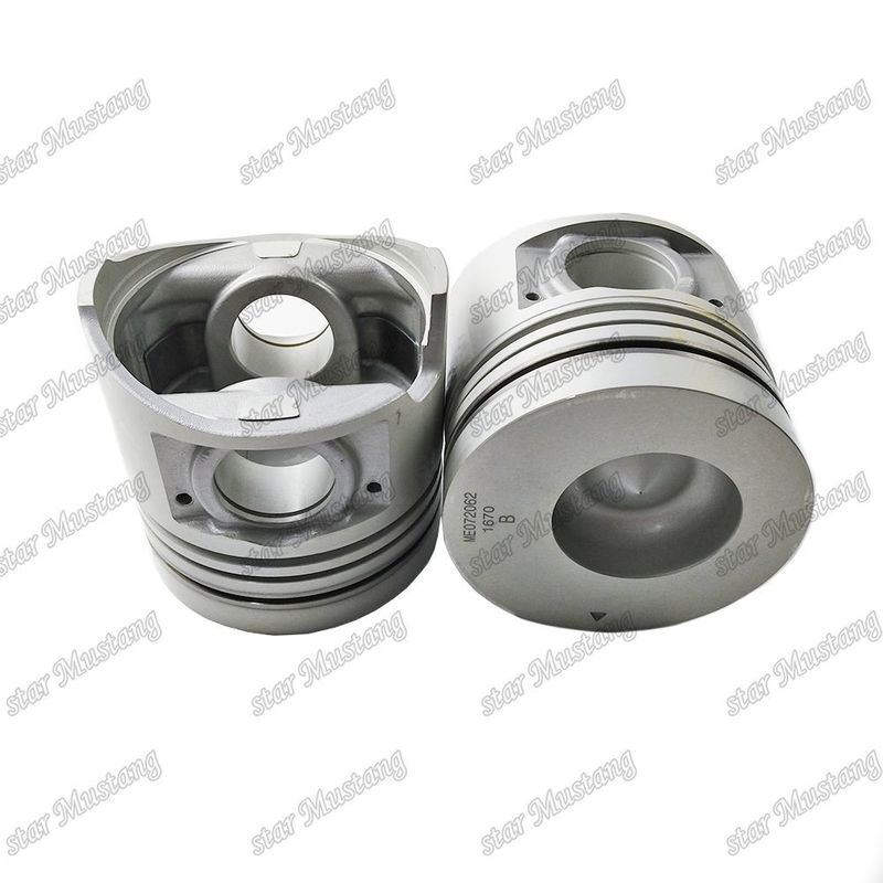 6D16 Motor Piston Chamber Dimensione 59mm 3×2.5×4mm Pin Hole 38mm ME072062 ME072064 Per ricambi motore Mitsubishi