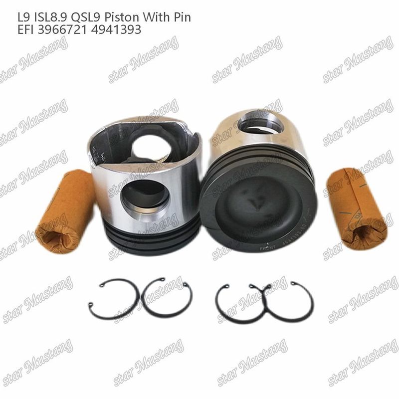 Piston L9 ISL8.9 QSL9 Iniezione elettrica 3966721 4941393 Per parti di riparazione di motori diesel Cummins