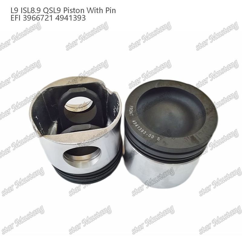 Piston L9 ISL8.9 QSL9 Iniezione elettrica 3966721 4941393 Per parti di riparazione di motori diesel Cummins