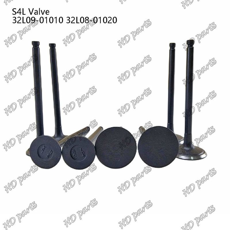 Valvola S4L IN 32L09-01010 EX 32L08-01020 Per parti di riparazione di motori diesel Mitsubishi