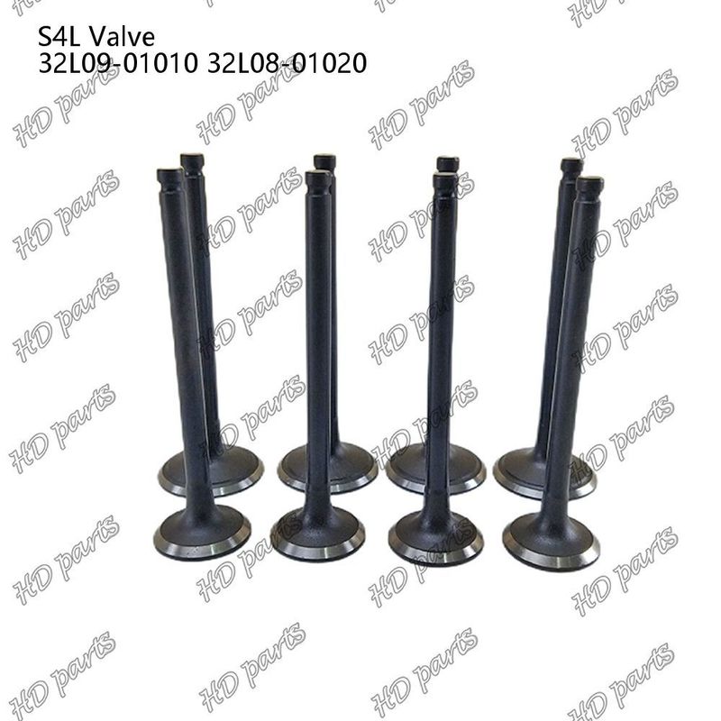 Valvola S4L IN 32L09-01010 EX 32L08-01020 Per parti di riparazione di motori diesel Mitsubishi