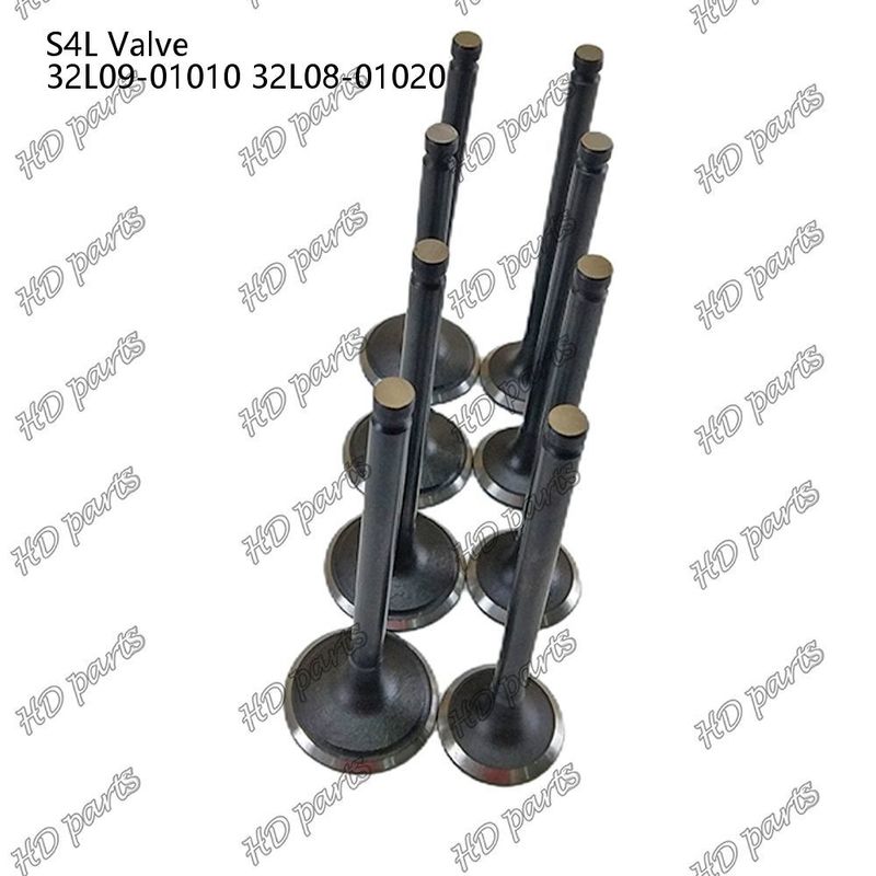 Valvola S4L IN 32L09-01010 EX 32L08-01020 Per parti di riparazione di motori diesel Mitsubishi