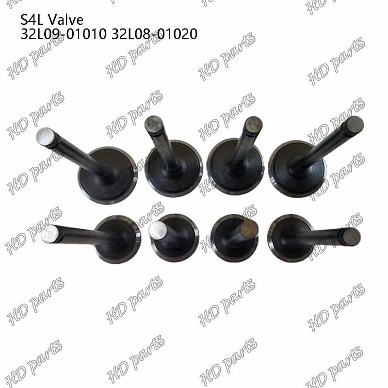 Valvola S4L IN 32L09-01010 EX 32L08-01020 Per parti di riparazione di motori diesel Mitsubishi