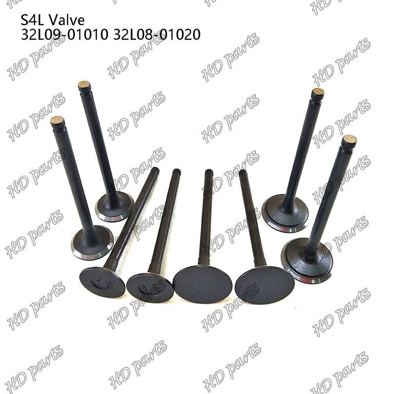 Valvola S4L IN 32L09-01010 EX 32L08-01020 Per parti di riparazione di motori diesel Mitsubishi
