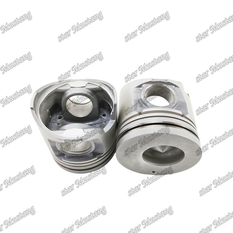 6D16T Motor Piston Chamber Dimensione 57mm 3kx2.5x4mm Pin Hole 42mm ME300199 Per ricambi motore Mitsubishi
