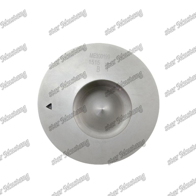 6D16T Motor Piston Chamber Dimensione 57mm 3kx2.5x4mm Pin Hole 42mm ME300199 Per ricambi motore Mitsubishi