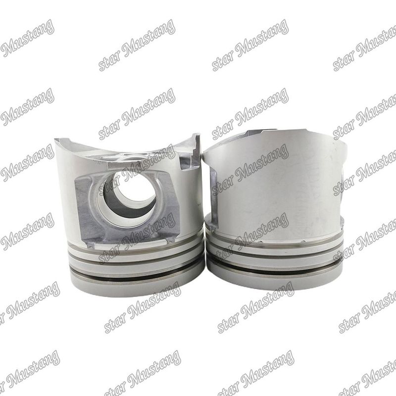 6D16T Motor Piston Chamber Dimensione 57mm 3kx2.5x4mm Pin Hole 42mm ME300199 Per ricambi motore Mitsubishi