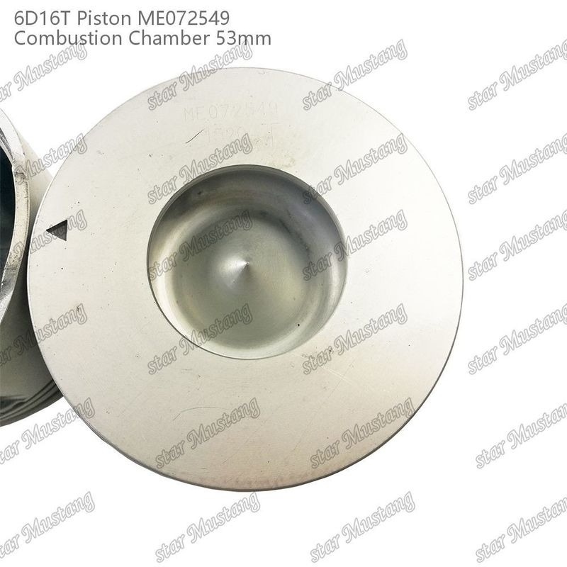 6D16T-24V Motor Piston Chamber Dimensione 53mm 3kx2.5x4mm Pin Hole 38mm ME072549 Per ricambi per motori Mitsubishi