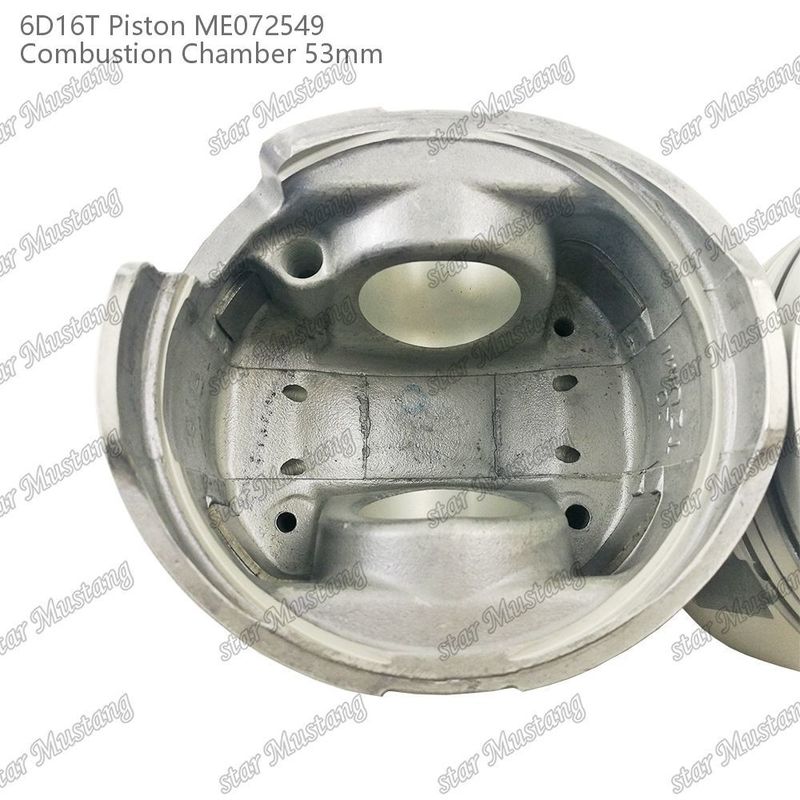 6D16T-24V Motor Piston Chamber Dimensione 53mm 3kx2.5x4mm Pin Hole 38mm ME072549 Per ricambi per motori Mitsubishi