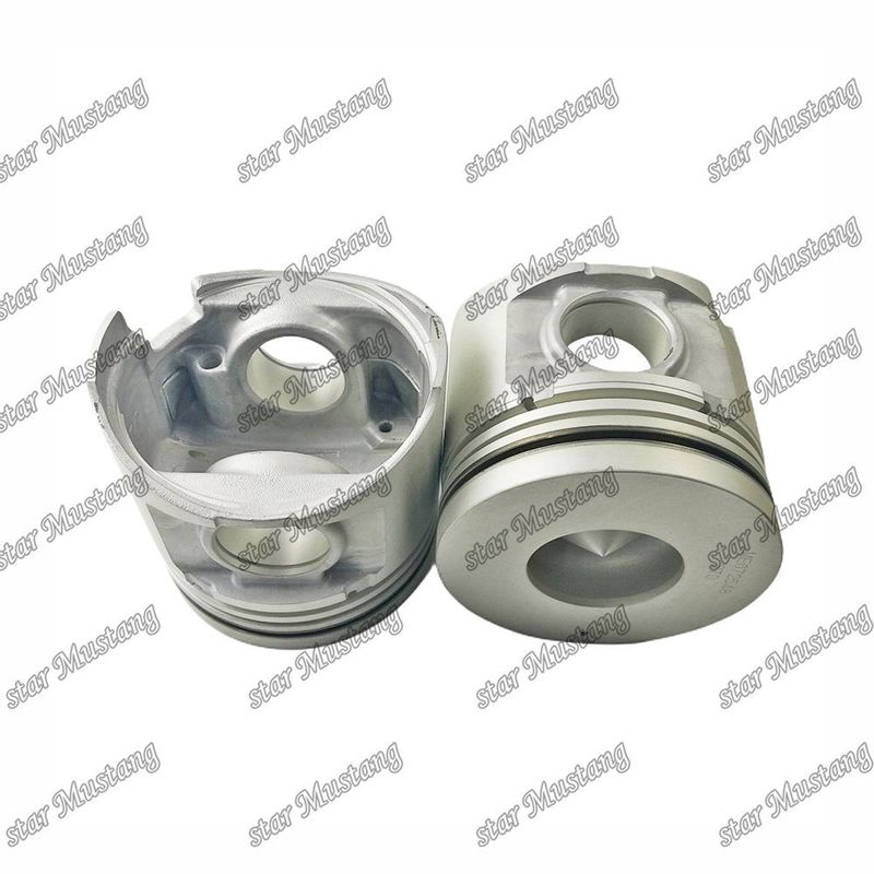6D17 Motor Piston Chamber Dimensione 53mm 3×2.5×4mm Pin Hole 38mm ME072548 Per ricambi motore Mitsubishi