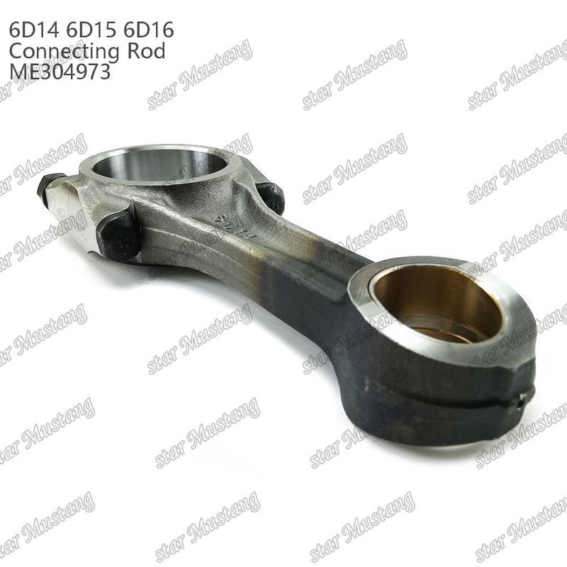 Durabilità Diesel Macchinari di guida Verga di collegamento 6D14 6D15 6D16 Staggered Biveled Con Noce ME304973 Per Mitsubishi