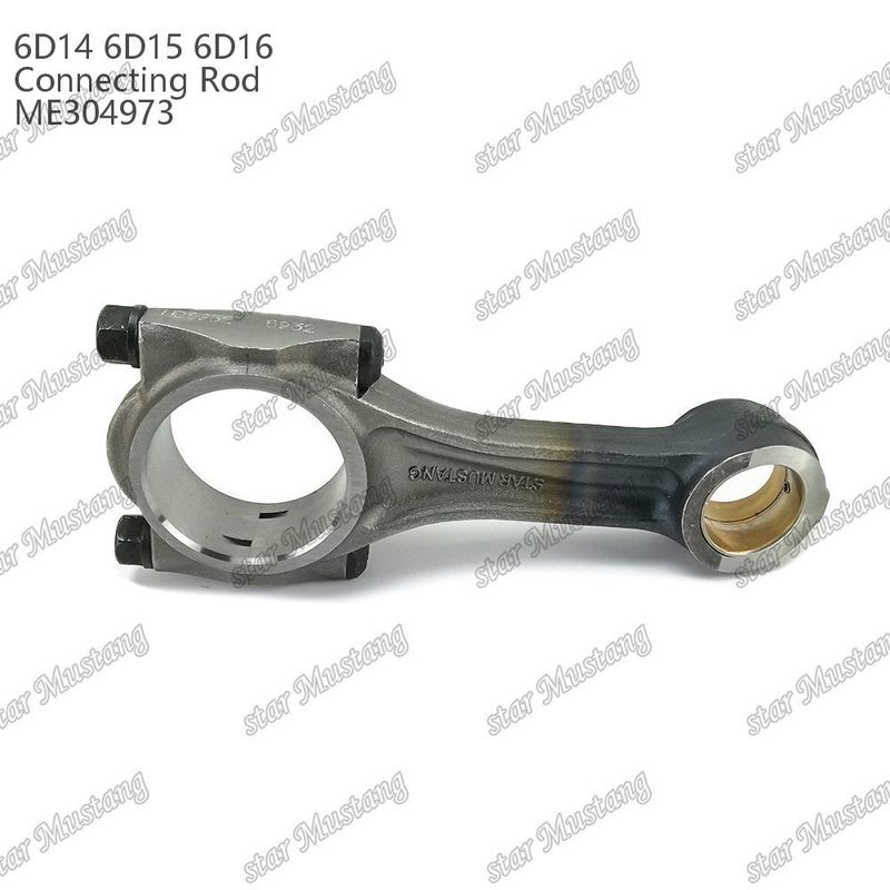 Durabilità Diesel Macchinari di guida Verga di collegamento 6D14 6D15 6D16 Staggered Biveled Con Noce ME304973 Per Mitsubishi
