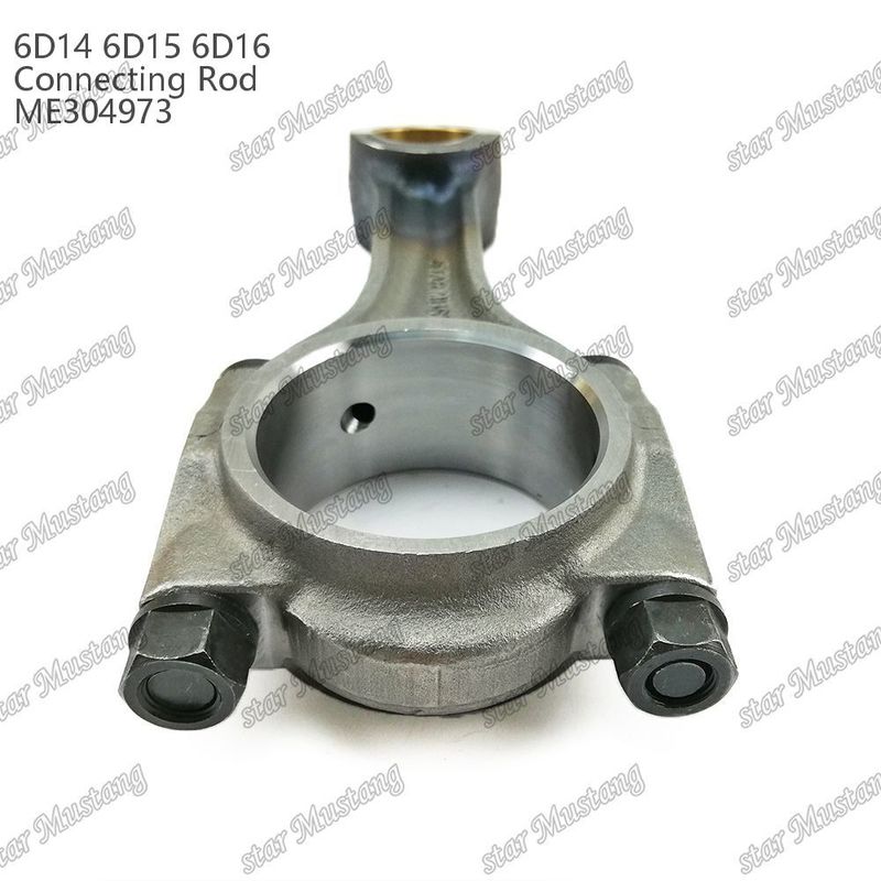 Durabilità Diesel Macchinari di guida Verga di collegamento 6D14 6D15 6D16 Staggered Biveled Con Noce ME304973 Per Mitsubishi