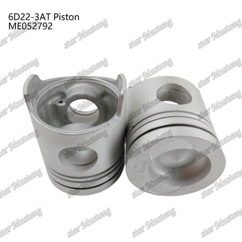 6D22-3AT Motor Piston Chamber Dimensione 80mm 3.3Kx3x4mm ME052792 Per ricambi per motori Mitsubishi