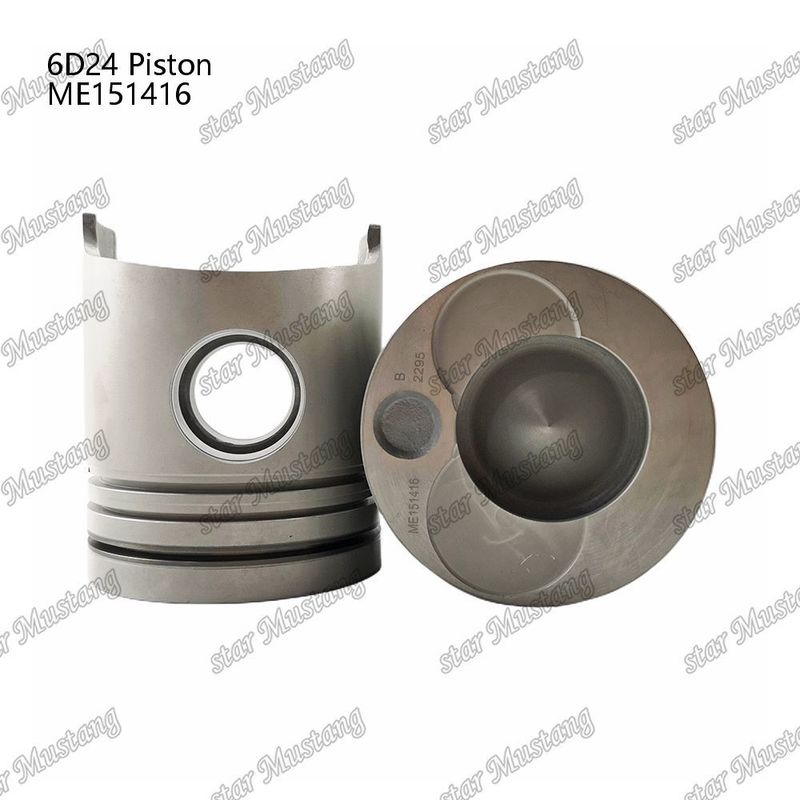6D24 Motor Piston Chamber Dimensione 69mm 3.3Kx3x4mm ME151416 Per ricambi per motori Mitsubishi