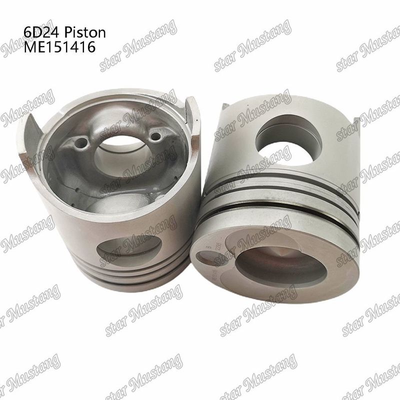 6D24 Motor Piston Chamber Dimensione 69mm 3.3Kx3x4mm ME151416 Per ricambi per motori Mitsubishi