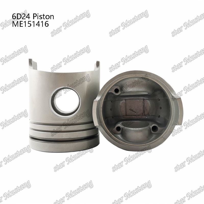 6D24 Motor Piston Chamber Dimensione 69mm 3.3Kx3x4mm ME151416 Per ricambi per motori Mitsubishi