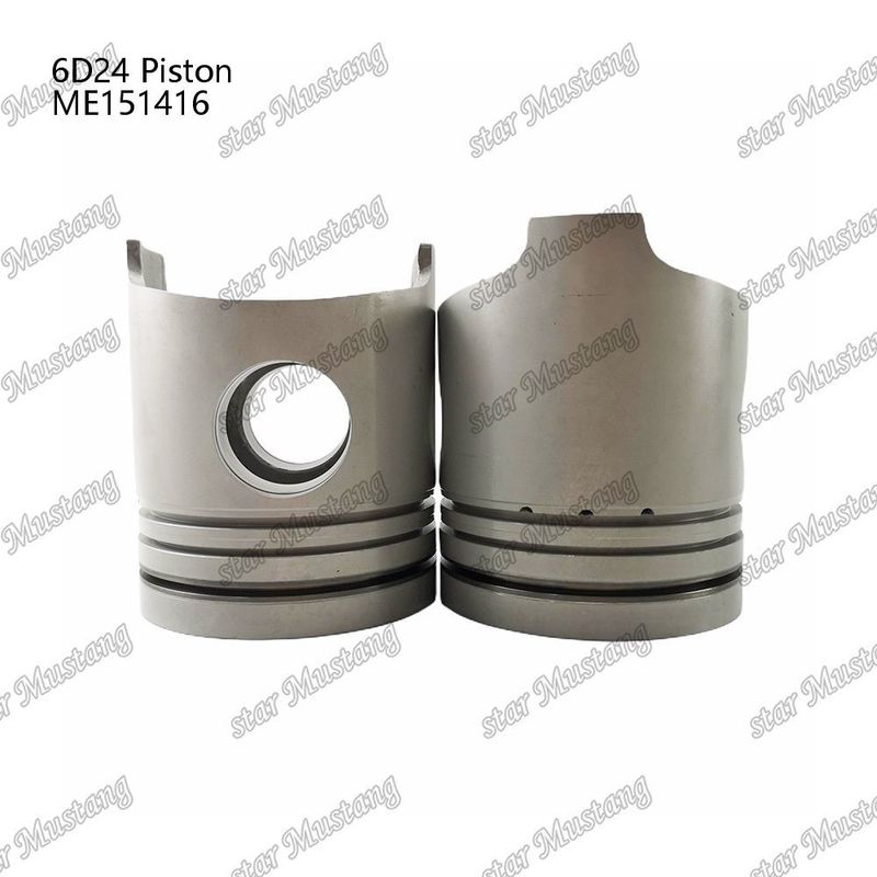6D24 Motor Piston Chamber Dimensione 69mm 3.3Kx3x4mm ME151416 Per ricambi per motori Mitsubishi