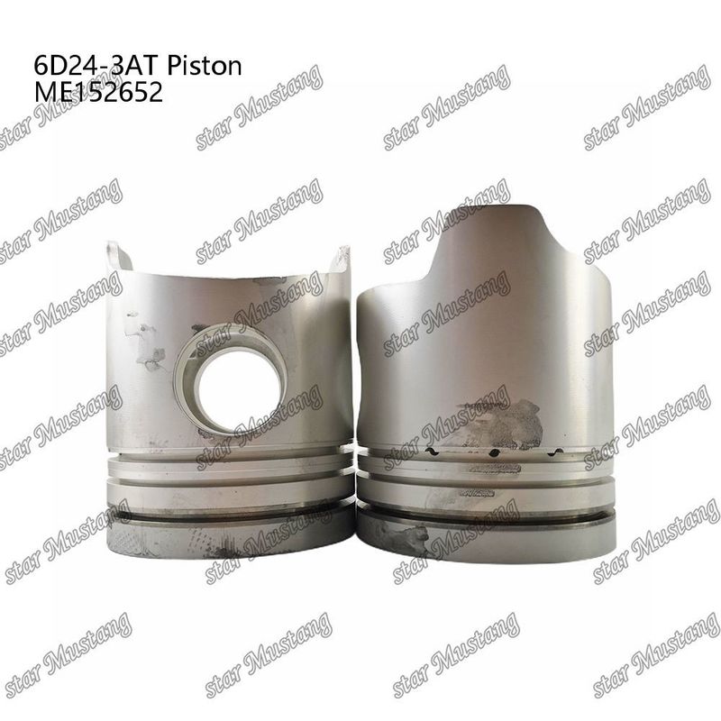 6D24-3AT Motor Piston Chamber Dimensione 66mm 3.3Kx3x4mm ME152652 Per ricambi motore Mitsubishi