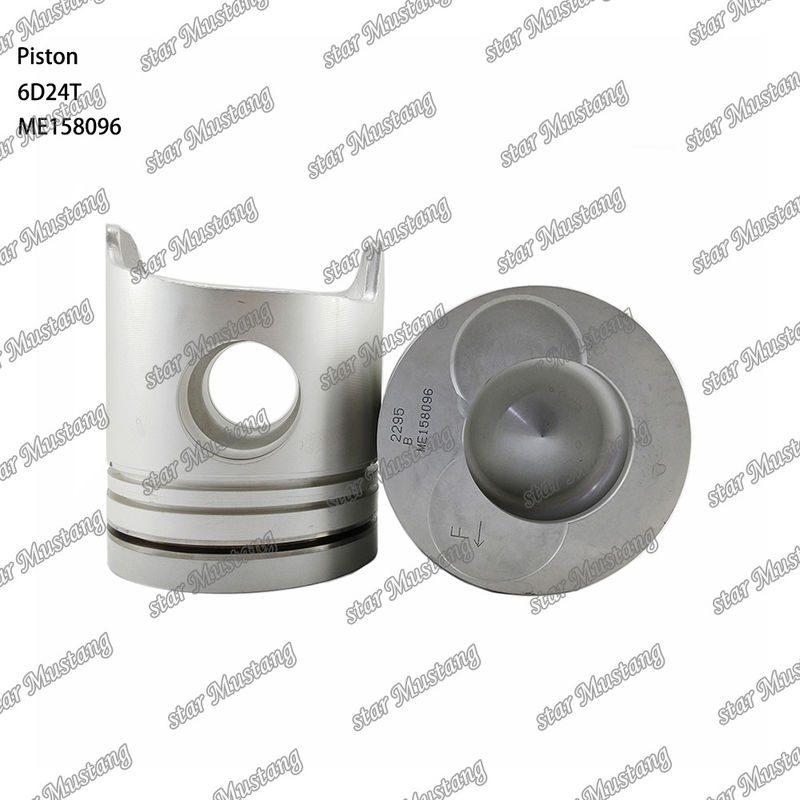 6D24T Motor Piston Chamber Dimensione 69mm 3.3Kx3x4mm ME158096 Per ricambi motore Mitsubishi