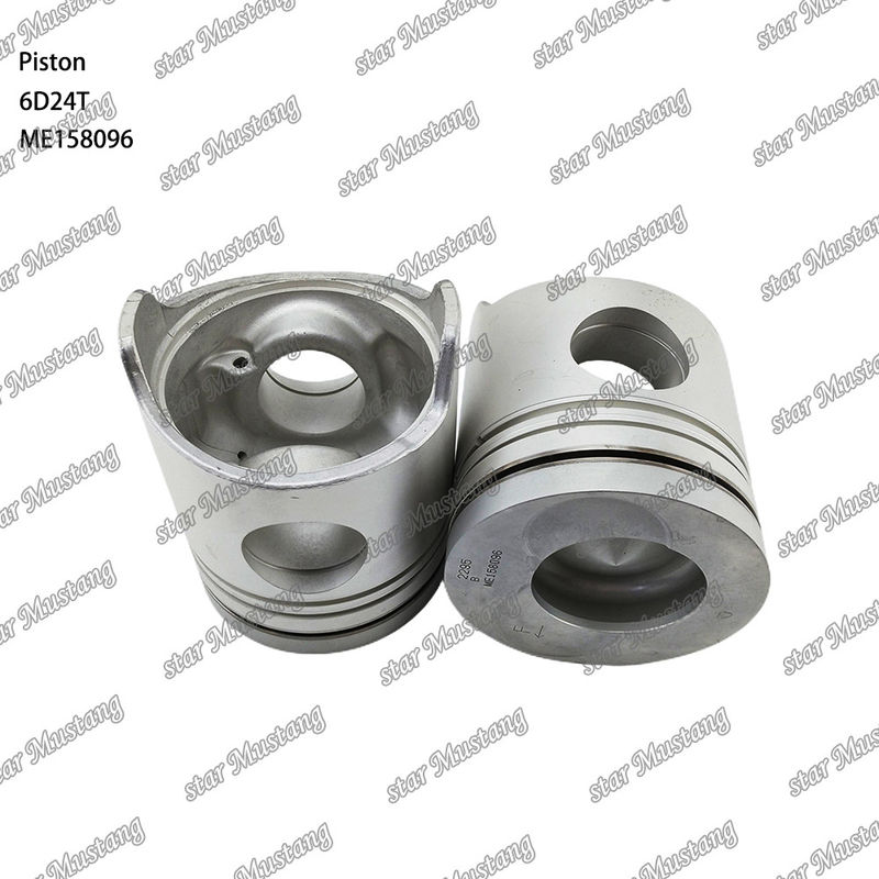6D24T Motor Piston Chamber Dimensione 69mm 3.3Kx3x4mm ME158096 Per ricambi motore Mitsubishi