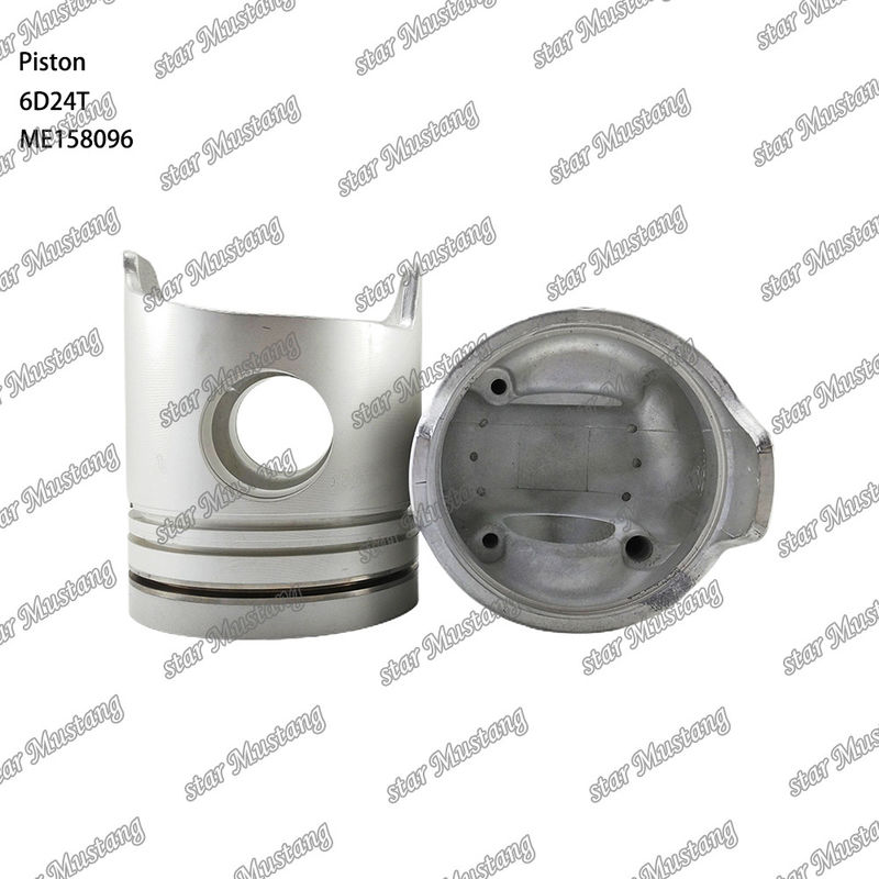 6D24T Motor Piston Chamber Dimensione 69mm 3.3Kx3x4mm ME158096 Per ricambi motore Mitsubishi